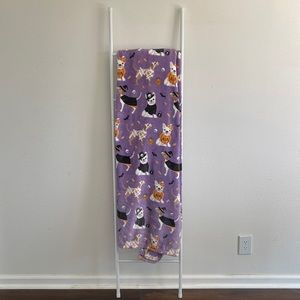 Halloween Dog Fuzzy Blanket